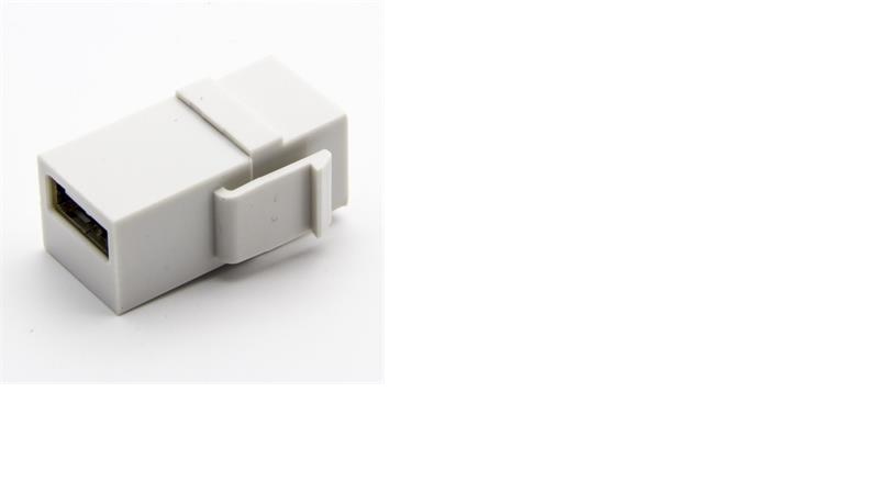 PremiumCord USB2.0 keystone propojka pro instalaci do keystone zásuvky kur-27
