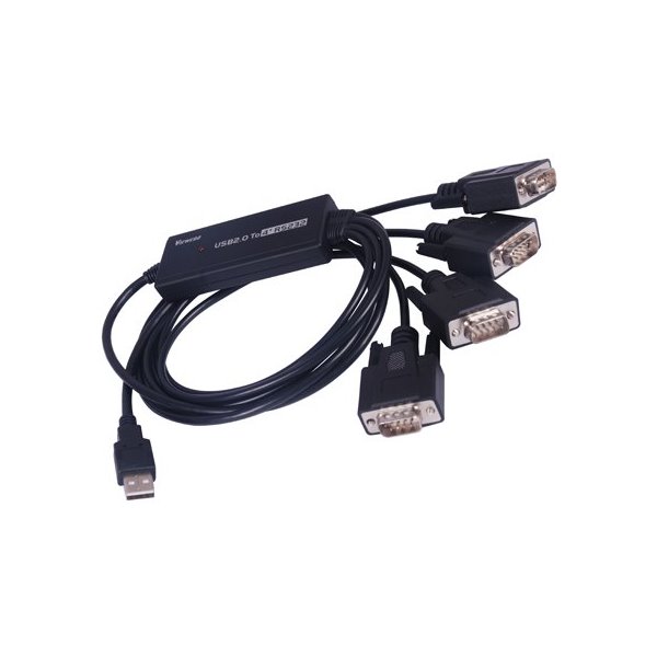 PremiumCord USB2.0 na 4 x RS232C ku2-232f