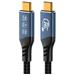 PremiumCord USB4™ Version2.0 80Gbps 16K@60Hz 240W Thunderbolt 3 a 4 kabel 0,8m ku4ca08