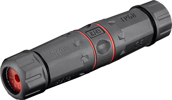 PremiumCord Vodotěsný propojovací box pro kabely Cat.6, stíněný, beznástrojový srjbox-08