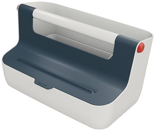 Přenosný box Leitz Cosy MyBox, sametová šedá 61250089