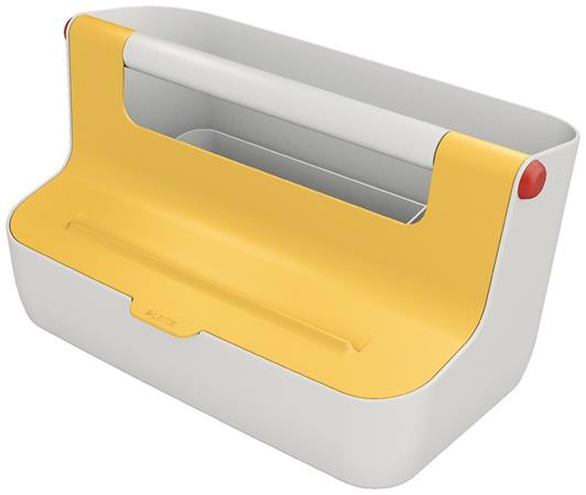 Přenosný box Leitz Cosy MyBox, teplá žlutá 61250019