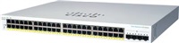 Prepínač Cisco CBS220-48P-4X, 48xGbE RJ45, 4x10GbE SFP+, PoE+, 382W CBS220-48P-4X-UK-RF