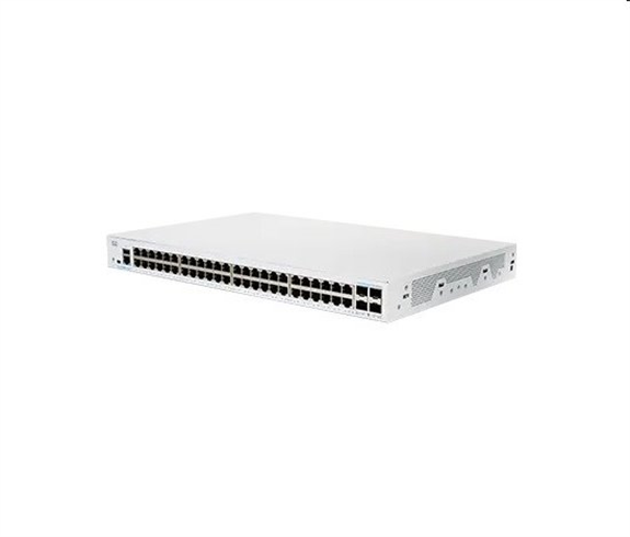 Prepínač Cisco CBS350-48T-4X, 48xGbE RJ45, 4x10GbE SFP+ CBS350-48T-4X-EU-RF