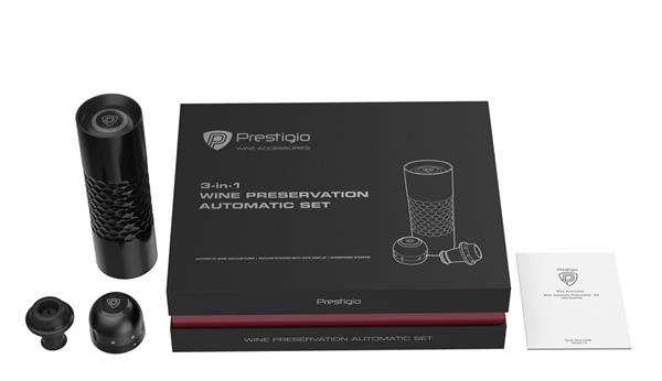 Prestigio Automaticky set pre uchovanie vina a šampanského PWA103APSRB