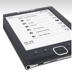 Prestigio eBook reader 3162B, E-ink displej, čierny PER3162B