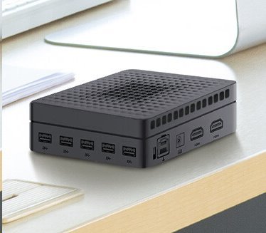 Prestigio solutions Mini PC,INTEL N100, 3,2GHz, 8GB RAM, 256GB SDD M.2,INTEL Gr,WIFI 6, BTTH 5.2, LINUX PSMPC100_8256L