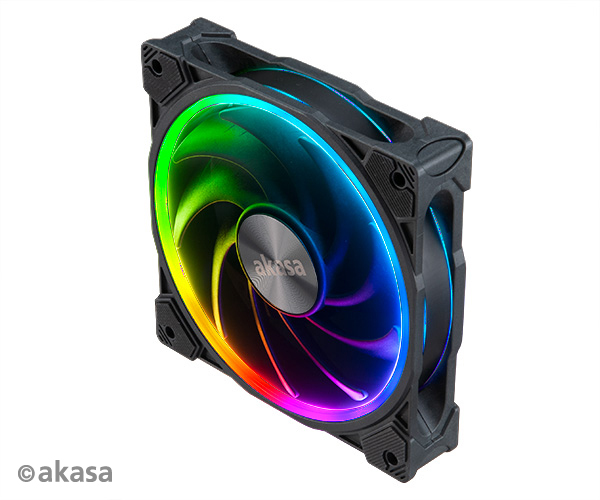 přídavný ventilátor Akasa 14 cm SOHO AR14 ARGB AK-FN119