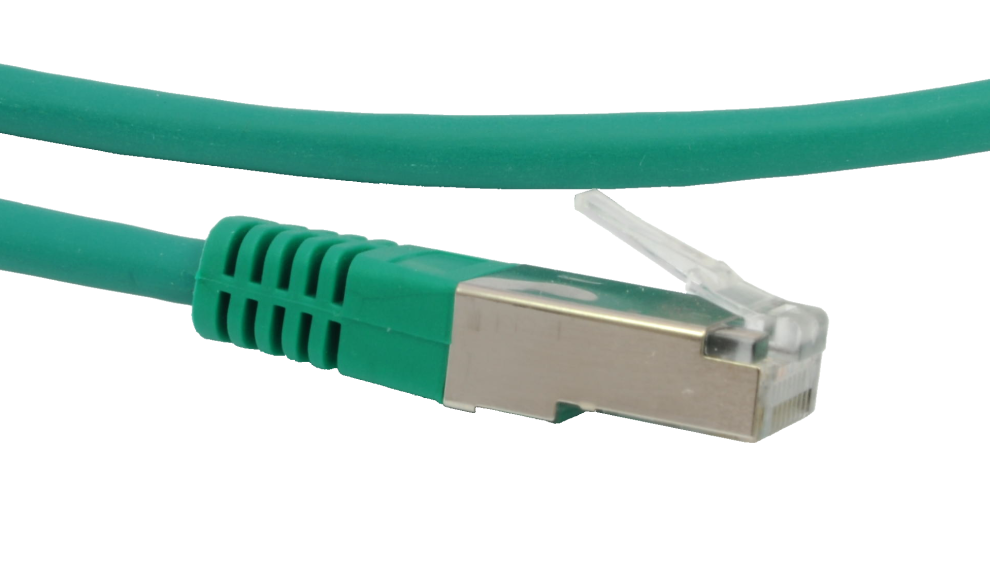 PRIMECOOLER Patch kábel RJ45 CAT6 FTP, 1m green