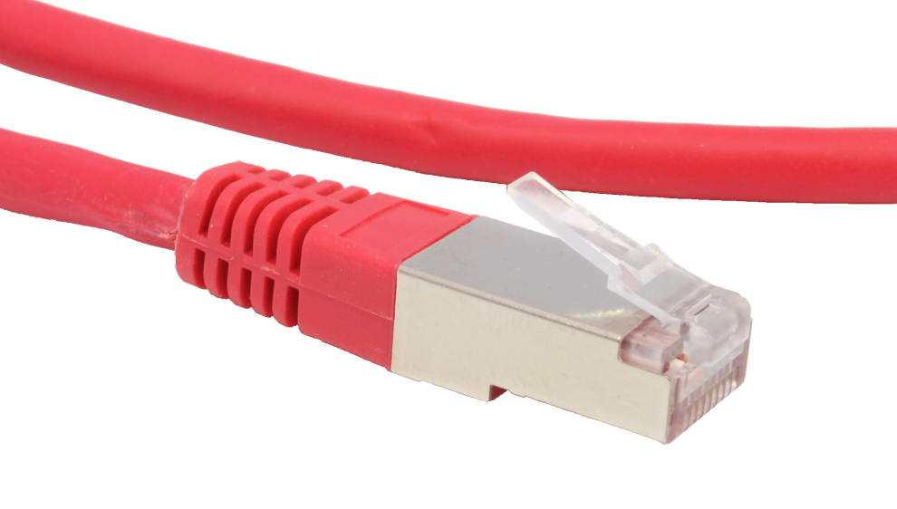 PRIMECOOLER Patch kábel RJ45 CAT6 FTP, 1m red