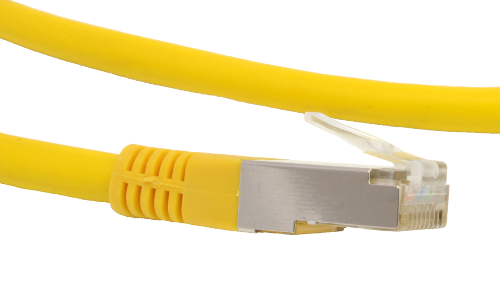 PRIMECOOLER Patch kábel RJ45 CAT6 FTP, 1m yellow