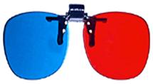 PRIMECOOLER PC-AD3 3D GLASS / 3D BRÝLE (red/blue pro dioptrické brýle) PC-AD33DGLASS