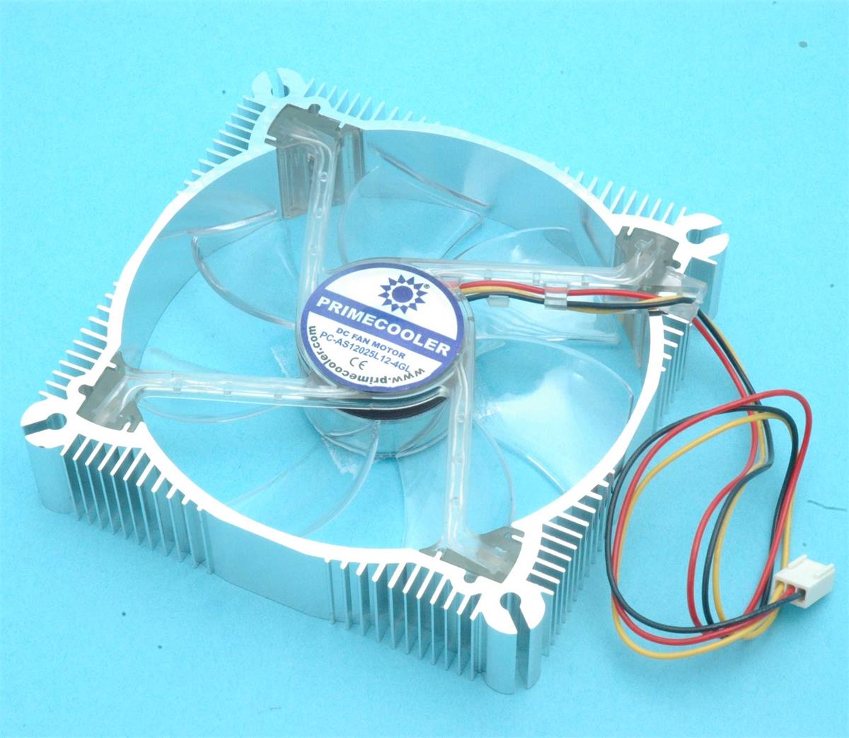 PRIMECOOLER PC-AS12025L12-4RL ALUMINIUM SILVER 4 RED LED ID0005427