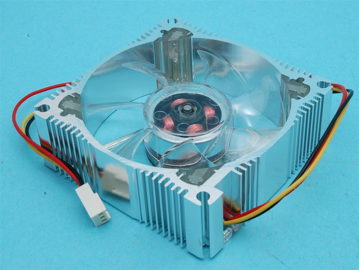 PRIMECOOLER PC-AS8025L12-4GL ALUMINIUM SILVER 4 GREEN LED ID0005424