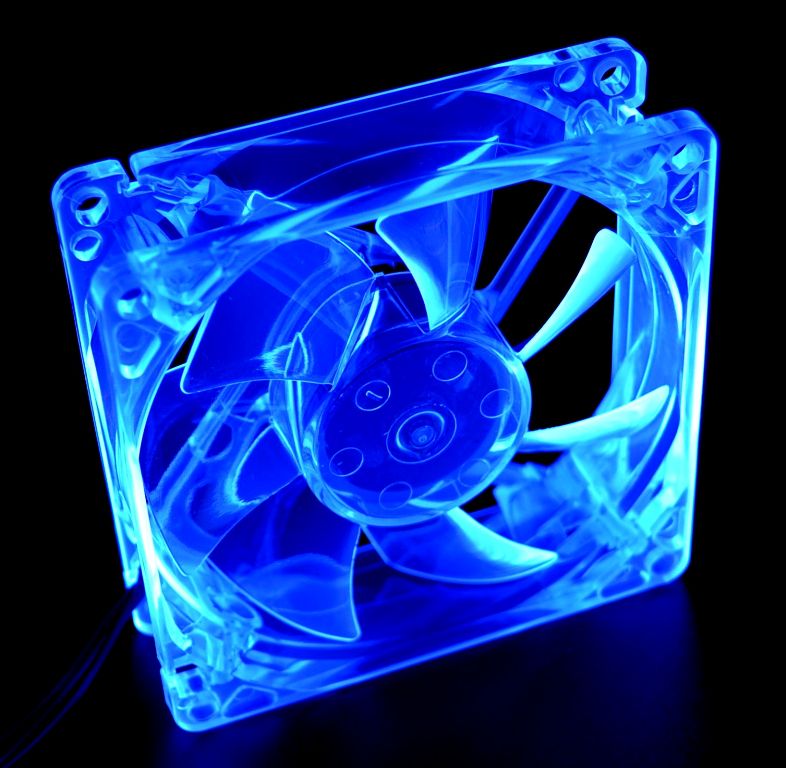 PRIMECOOLER PC-UV8025L12B UV FAN BLUE