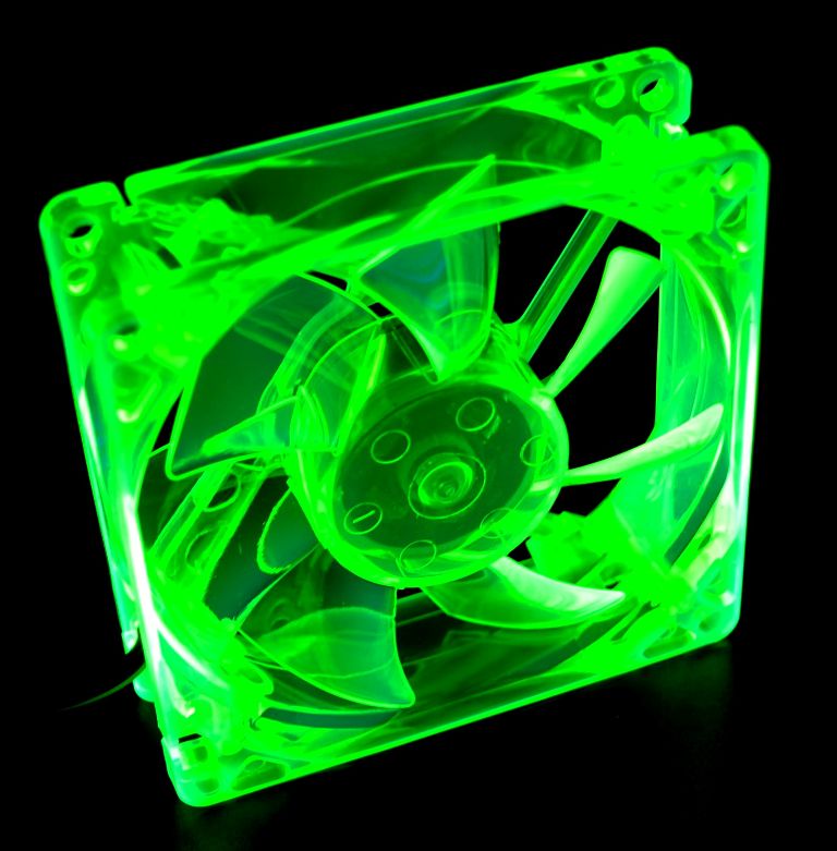 PRIMECOOLER PC-UV8025L12G UV FAN GREEN