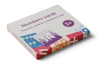 Primo Toys - tématické karty pro transparentní mapu - čísla PT-CARDS 123