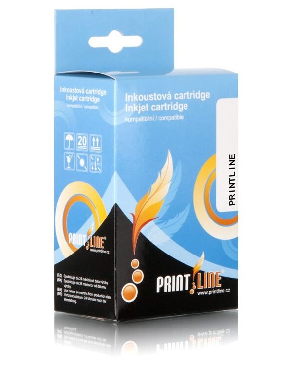 PRINTLINE kompatibilní cartridge s HP 652, F6V25AE, black, čip - o 300% vyšší kapacita než originál! PLCH162