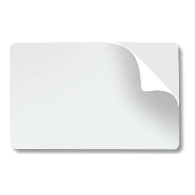 Příslušenství Zebra/Motorola ZXP3 polepky na karty 10mil PVC adhesive, balení 500ks 104523-010