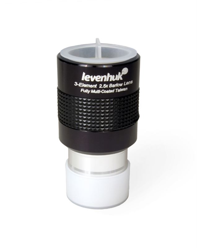 Príslušenstvo Levenhuk Barlowova šošovka 2.5x – 1.25" pre teleskopy 50775