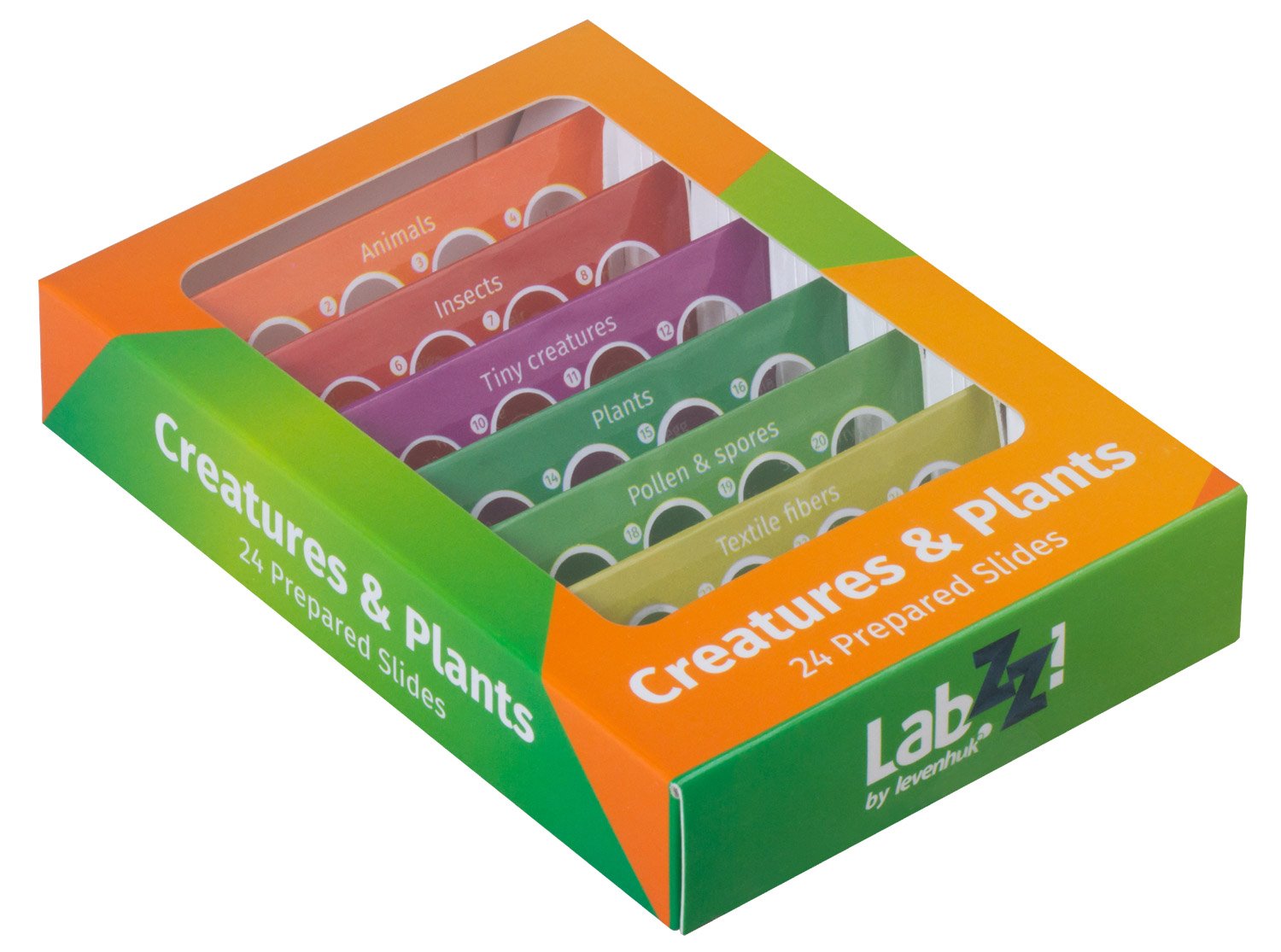Príslušenstvo Levenhuk LabZZ CP24 Sada hotových preparátů 72870