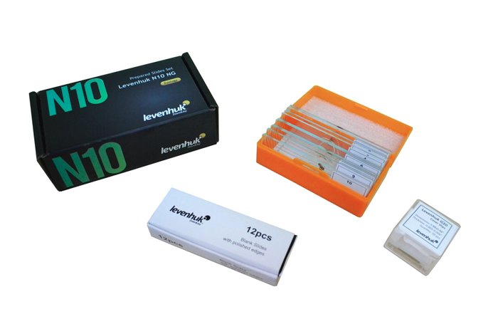 Príslušenstvo Levenhuk N10 NG Sada hotových preparátů 6900000292792