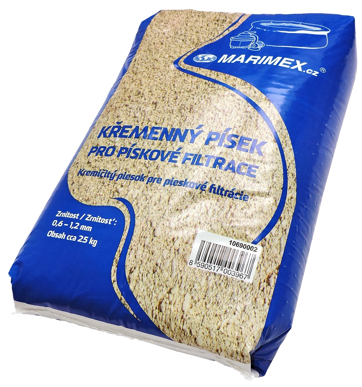 Príslušenstvo Marimex filtračný piesok 25 kg 10690002