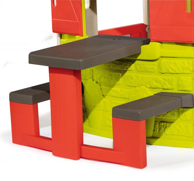 Príslušenstvo Smoby piknikový stolček s lavicami k domčeku Neo Jura Lodge SM 810902