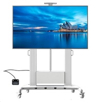 Profesionální televizní stojan s motorizovaným posunem výšky obrazovky, na Tv 55-100", Fiber Mounts TW100