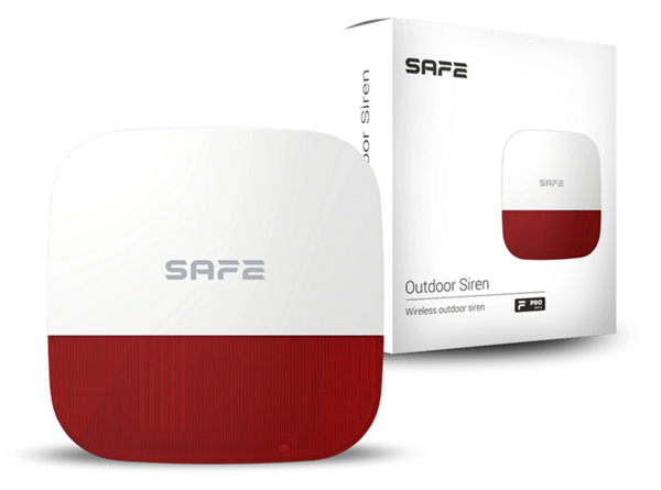 ProSafe Outdoor Siren Bezdrôtová vonkajšia siréna SAFE38140