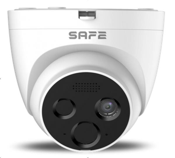ProSafe Turret cam AI Bezpečnostná a požiarna IP kamera SAFE64220