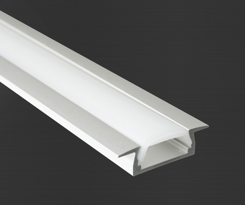 Prowax Hliníkový profil MICRO - K anodizovaný, bez difuzoru 7030035