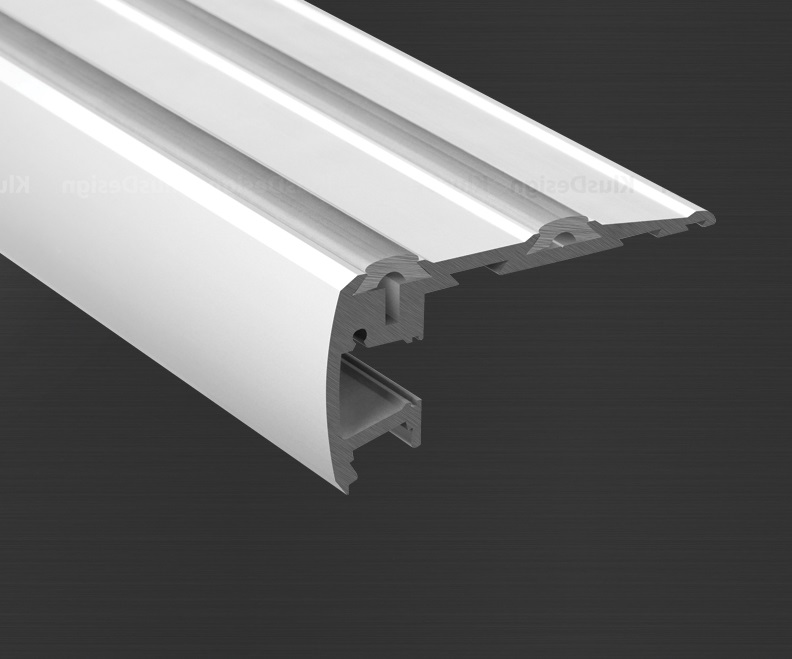 Prowax Hliníkový profil STEP KPL-ALU anodizovaný s protiskluz. gumou 7030045