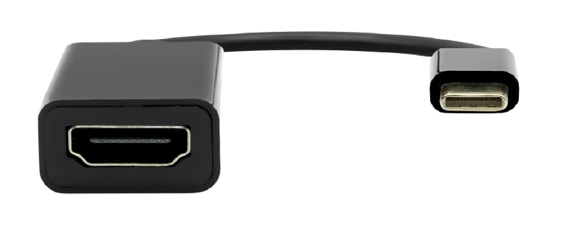 ProXtend adaptér/redukce USB-C na HDMI 4K (F) adaptér SLIM 20cm černá PX-USBC-HDMIS60-0002