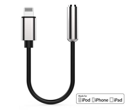 ProXtend kabel Lightning (samec) na 3,5mm audio jack (samice), MFi certifikace, 15cm PX-AUDIO-LIGHTNING