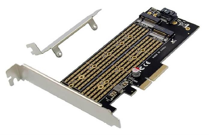 ProXtend karta adaptéru PCIe X4 M.2 NGFF SSD SATA PX-SA-10151