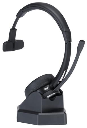ProXtend sluchátka s mikrofonem bezdrátová Sonnet Bluetooth, 20h hovoru, dvě připojená zařízení, nabíjecí zák PX-HSBT101