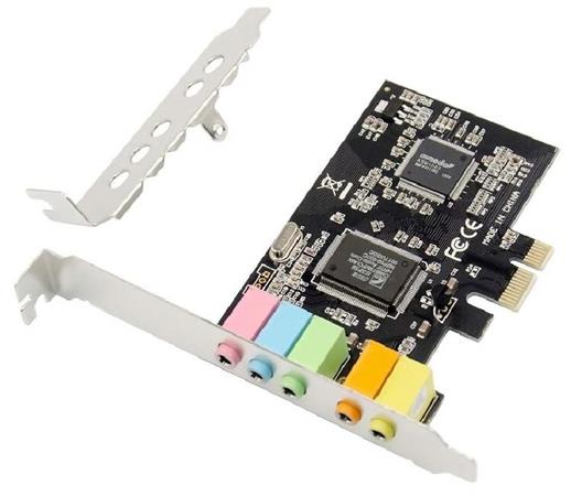 ProXtend zvuková karta PCIe 5.1CH 3D PX-AU-21564