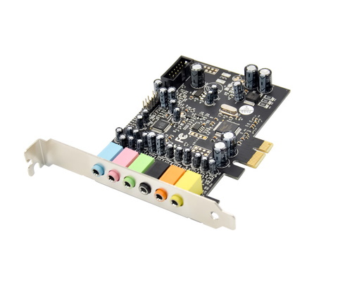 ProXtend zvuková karta PCIe 7.1CH, jack, cinch, optika PX-AU-21565