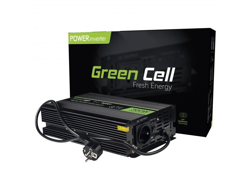 Przetwornica Green Cell Zasilacz UPS do Piecow i Pomp Centralnego Ogrzewania INV07