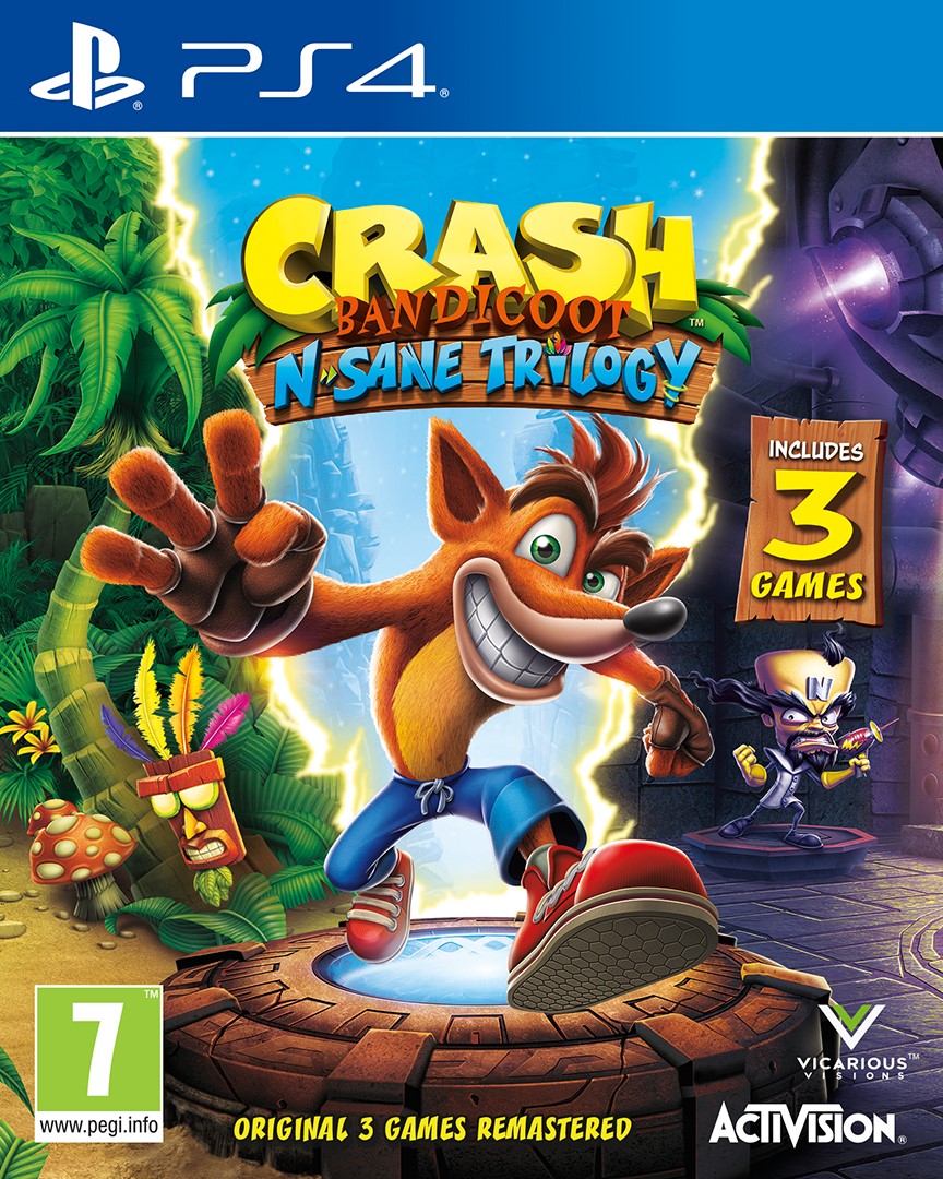 PS4 - Crash Bandicoot N.Sane Trilogy 5030917236662