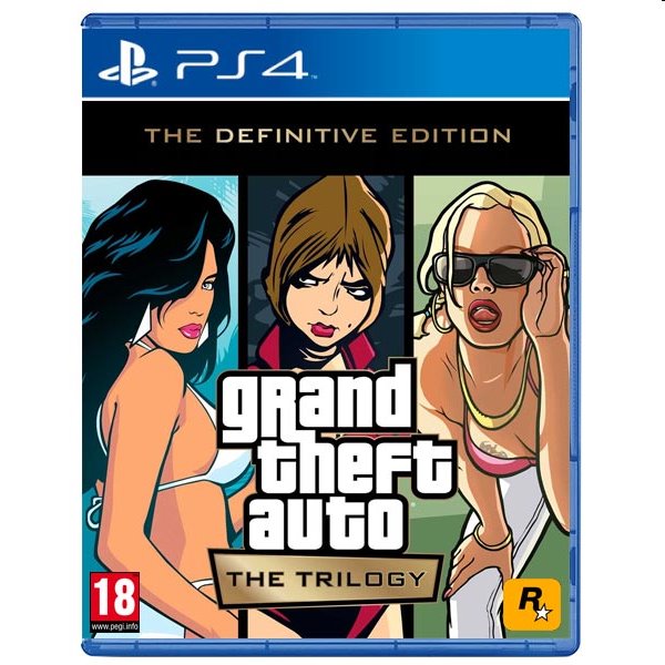 PS4 - Grand Theft Auto: The Trilogy – The Definitive Edition 5026555430807