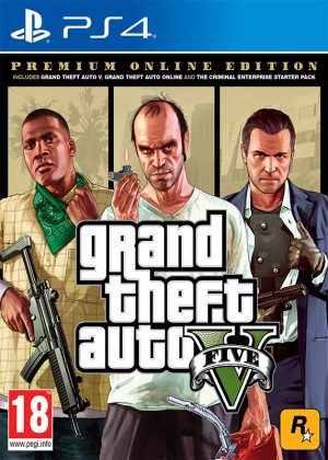 PS4 - Grand Theft Auto V Premium Edition 5026555424264