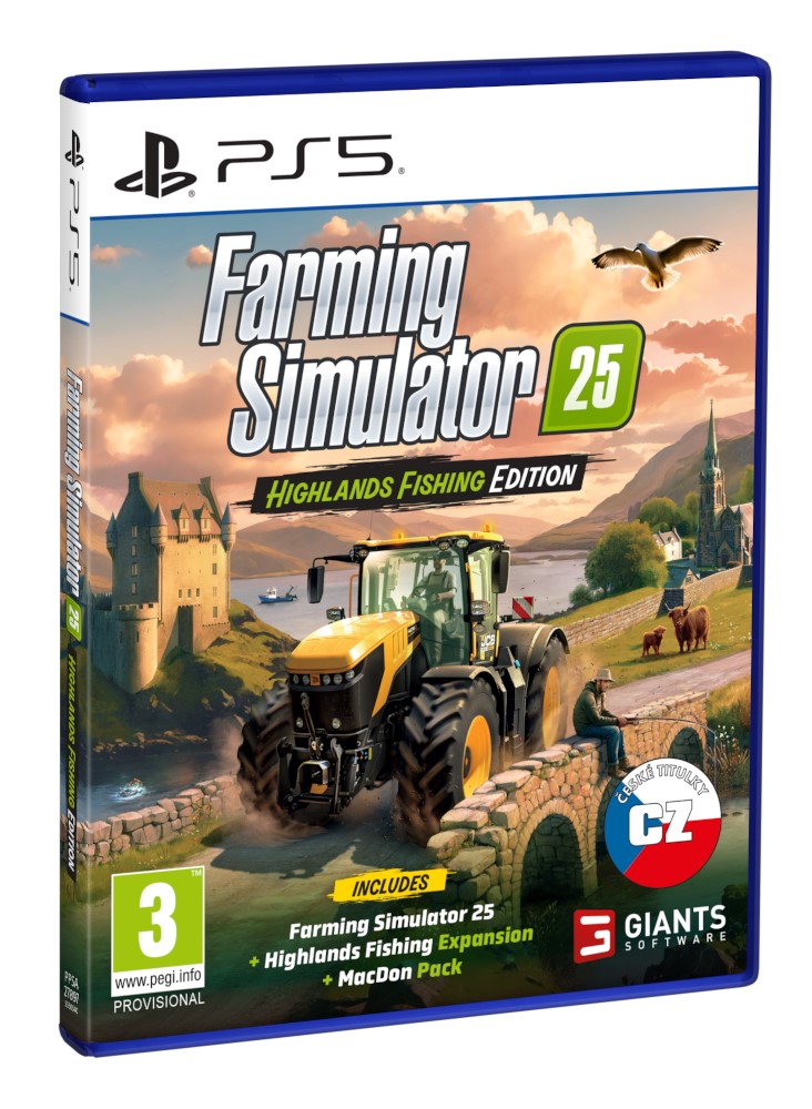 PS5 - Farming Simulator 25: Highlands Fishing Ed. 4064635550695