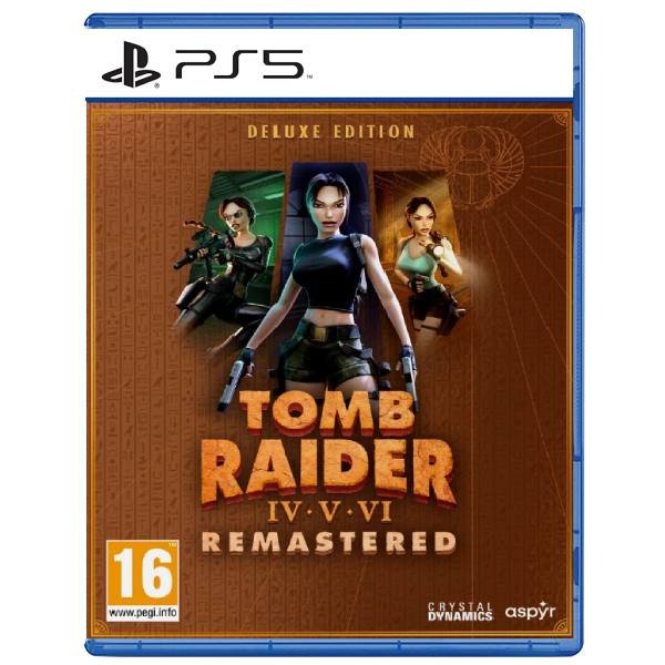 PS5 - Tomb Raider IV-VI Remastered Starring Lara Croft: Deluxe Edition 5056635617484