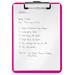 Psací podložka Leitz WOW, A4, růžová 39710023