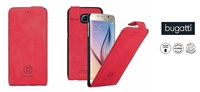 Puzdro Bugatti FlipCover Madrid pre Samsung Galaxy S6, red 08750