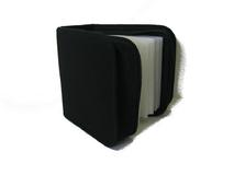 Púzdro na 64 CD, zapinacie čierne