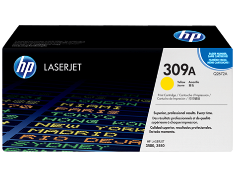 Q2672A toner yellow CLJ3500, 4000 strán