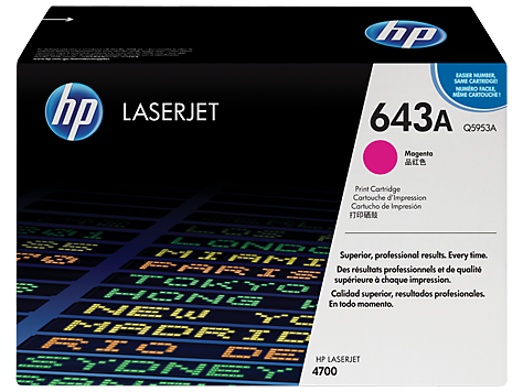 Q5953A Toner Magenta Color LaserJet 4700 10k. pages